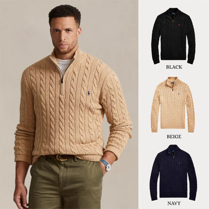 BUY 1, GET 3 – RALPH LAUREN CABLE KNIT ZIP SWEATER SET